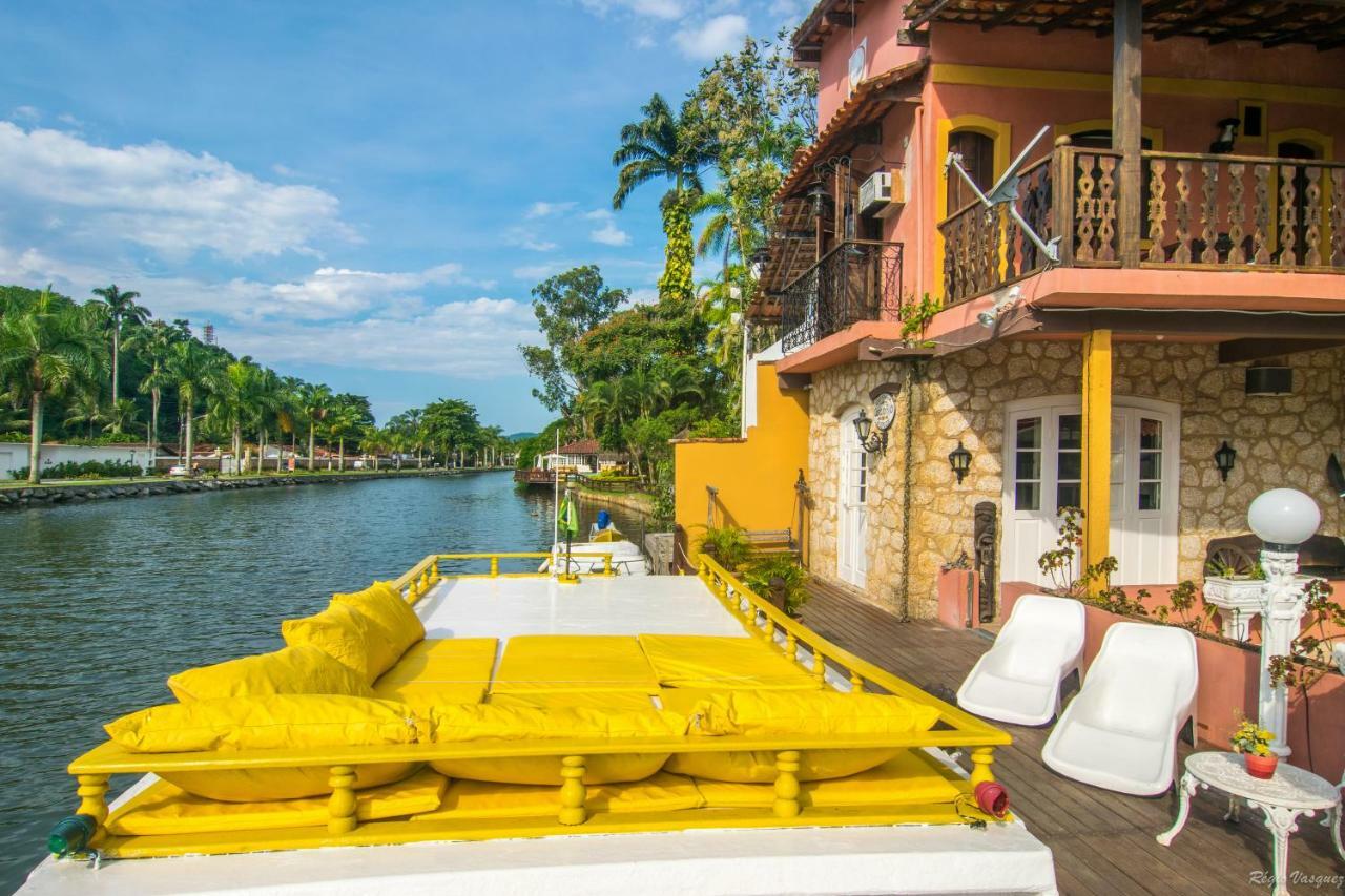 פאראטי Pousada Casa Do Rio Hostel - 8 Min Do Centro Historico - Passeio De Barco Com Saida Da Pousada -Pago A Parte- Perto Das Praias E Beira Rio מראה חיצוני תמונה